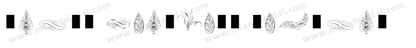 Salty Feathers Regular字体转换